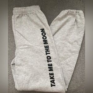 Faded Moon grey sweatpants